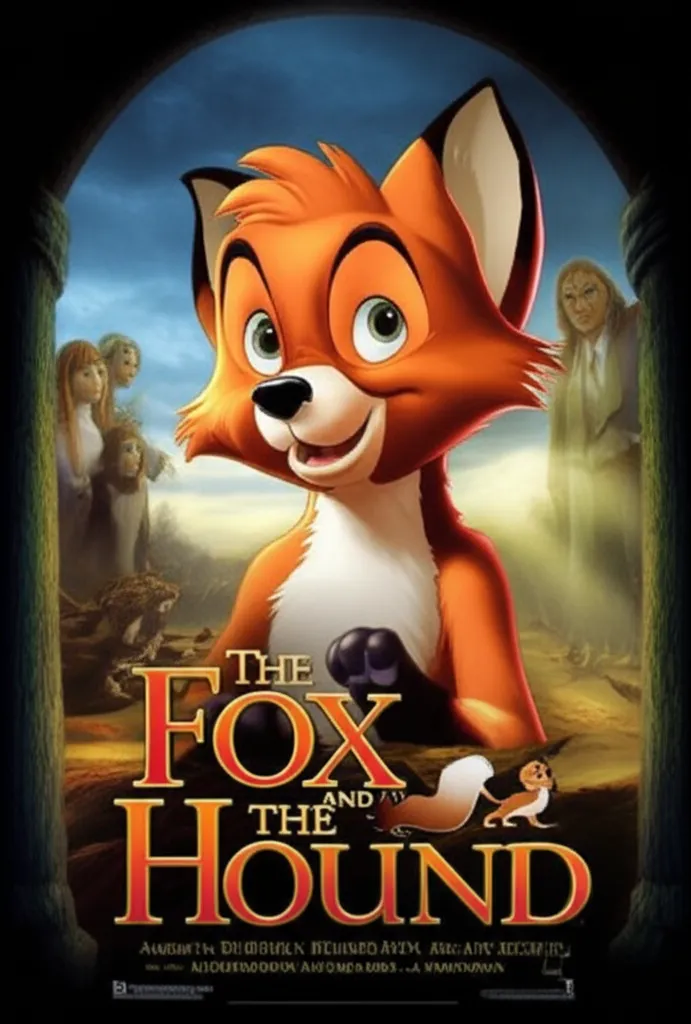 The Fox and the Hound poster