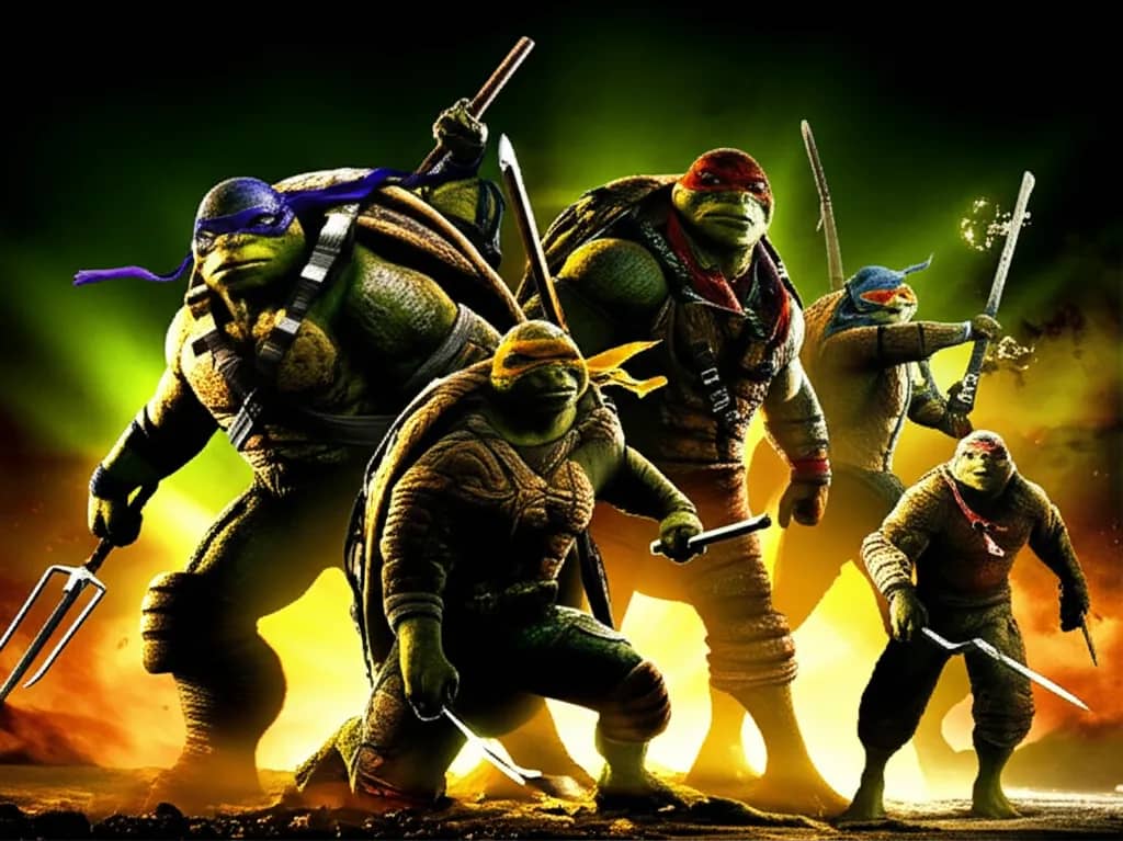 Poster for Teenage Mutant Ninja Turtles: Out of the Shadows