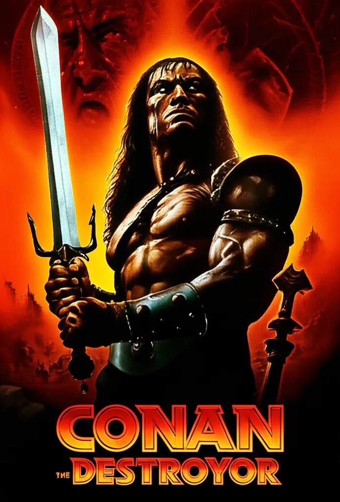 Conan the Destroyer poster