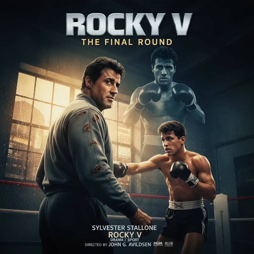 Poster for Rocky V