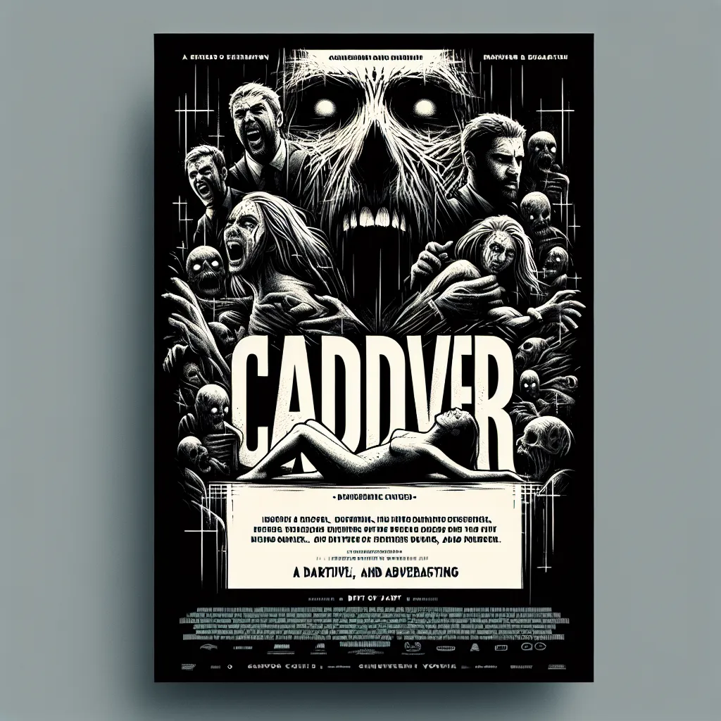 Cadaver poster