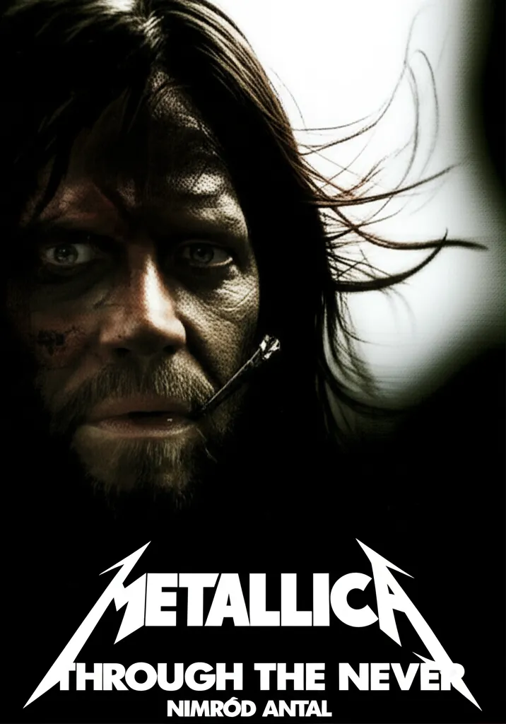 Metallica Through the Never poster