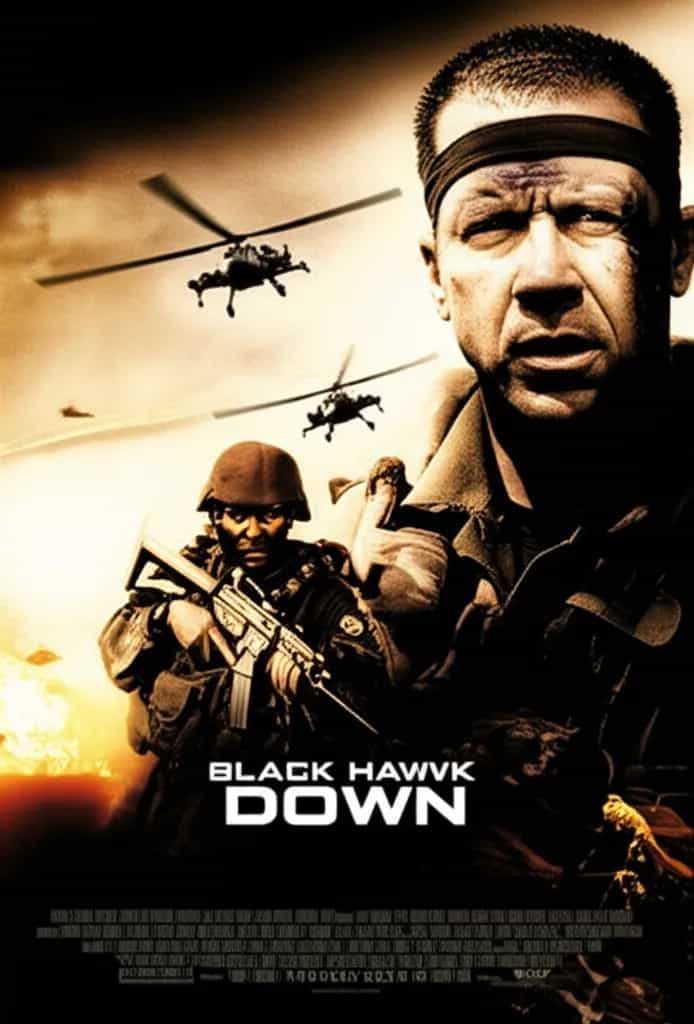 Poster for Black Hawk Down