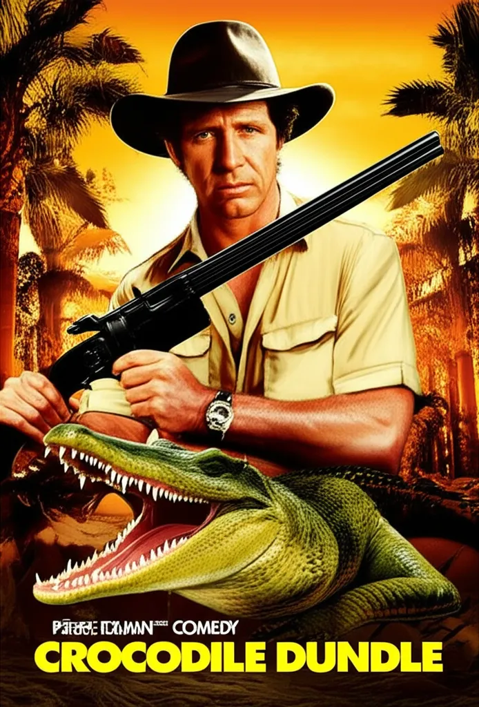 Crocodile Dundee poster