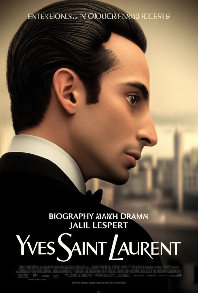 Yves Saint Laurent poster