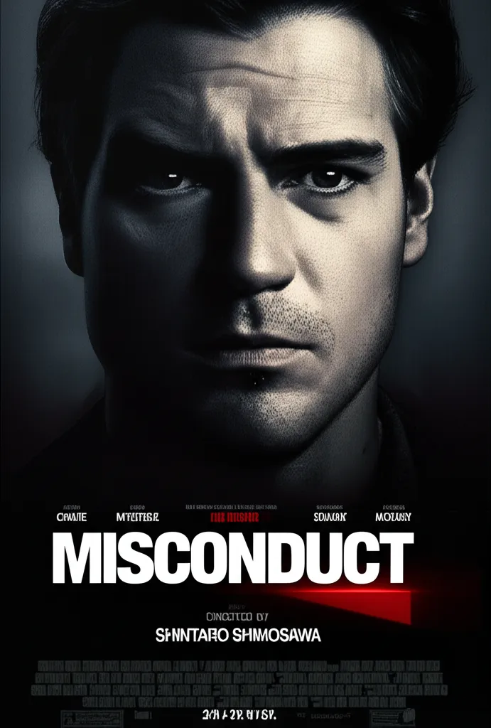 Misconduct poster