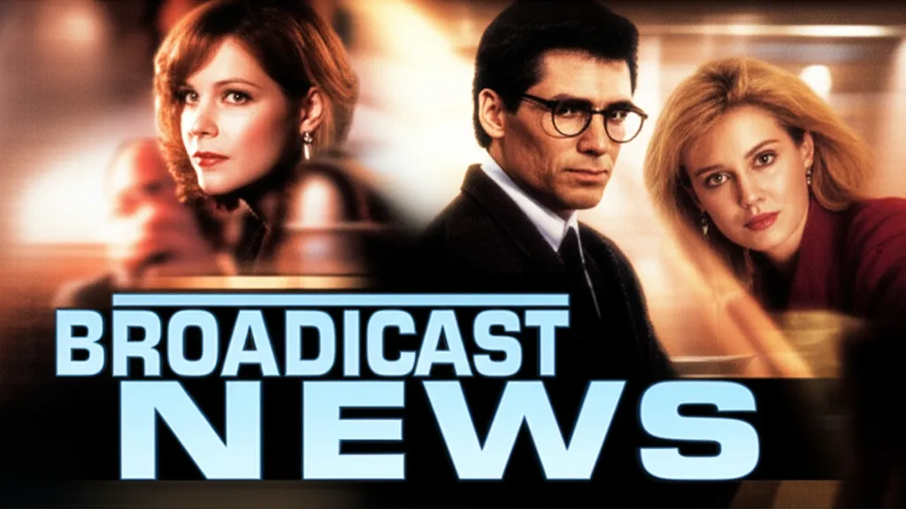 Poster for Broadcast News