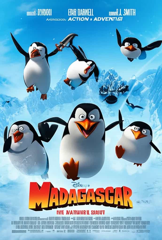 Poster for Penguins of Madagascar