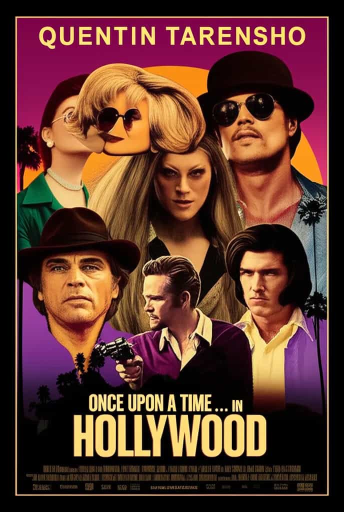 Poster for Once Upon a Time... in Hollywood