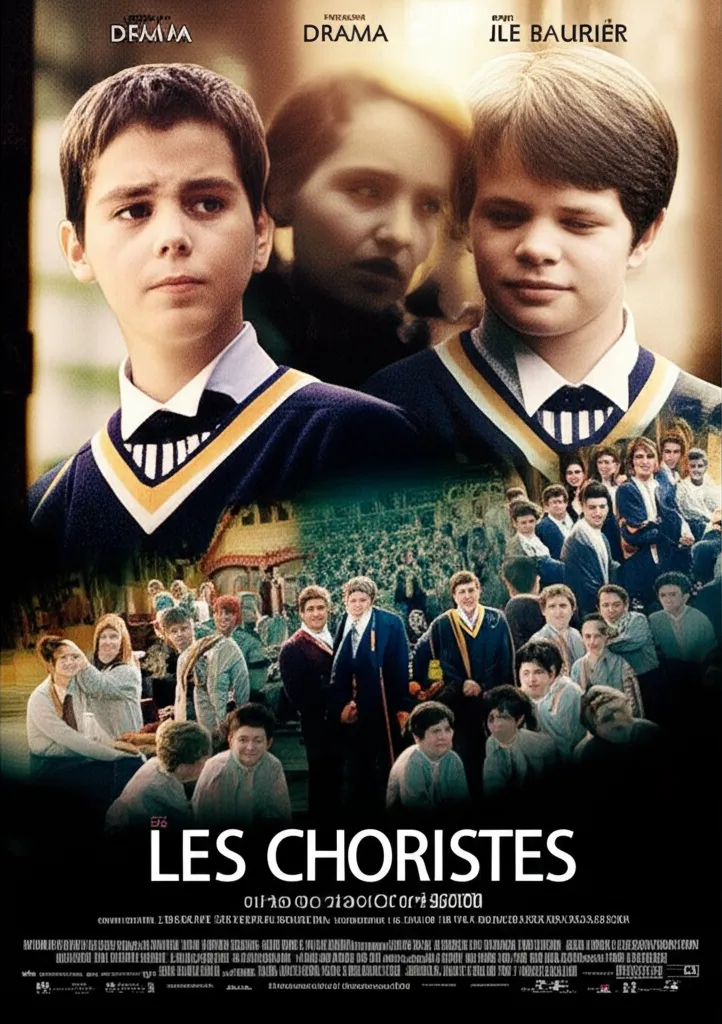 Les choristes poster