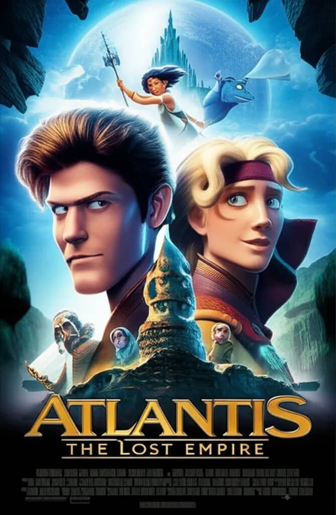 Poster for Atlantis: The Lost Empire