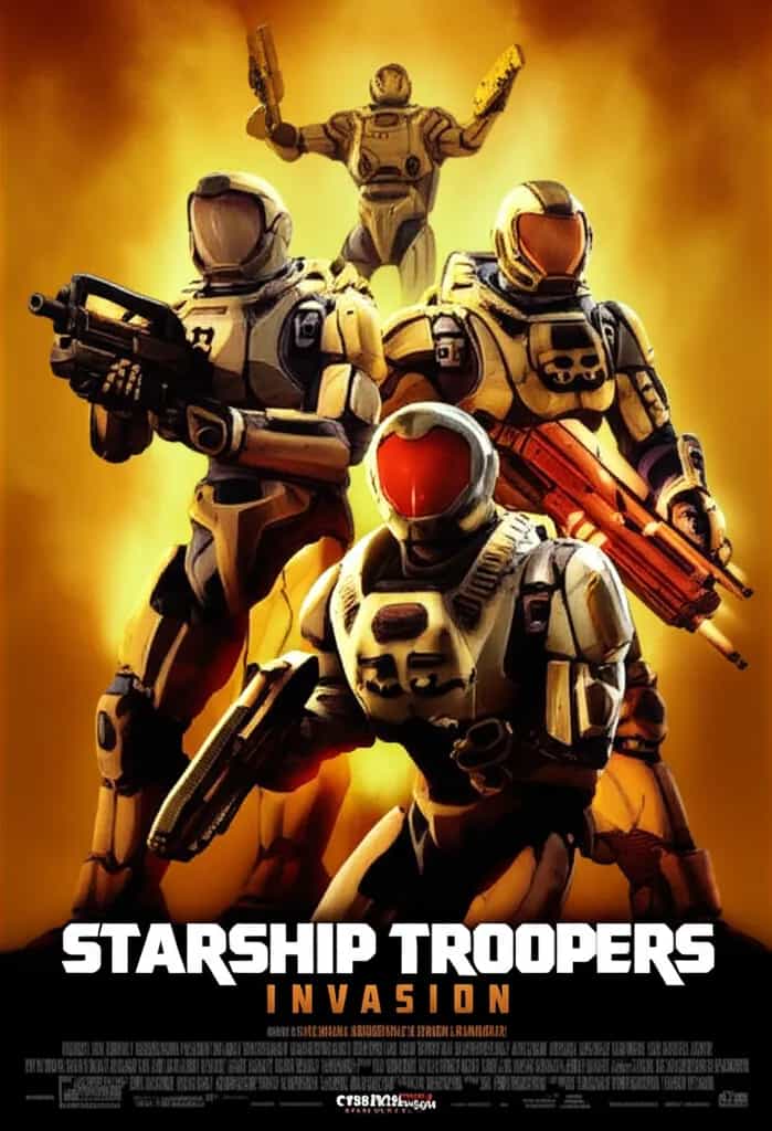 Poster for Starship Troopers: Invasion