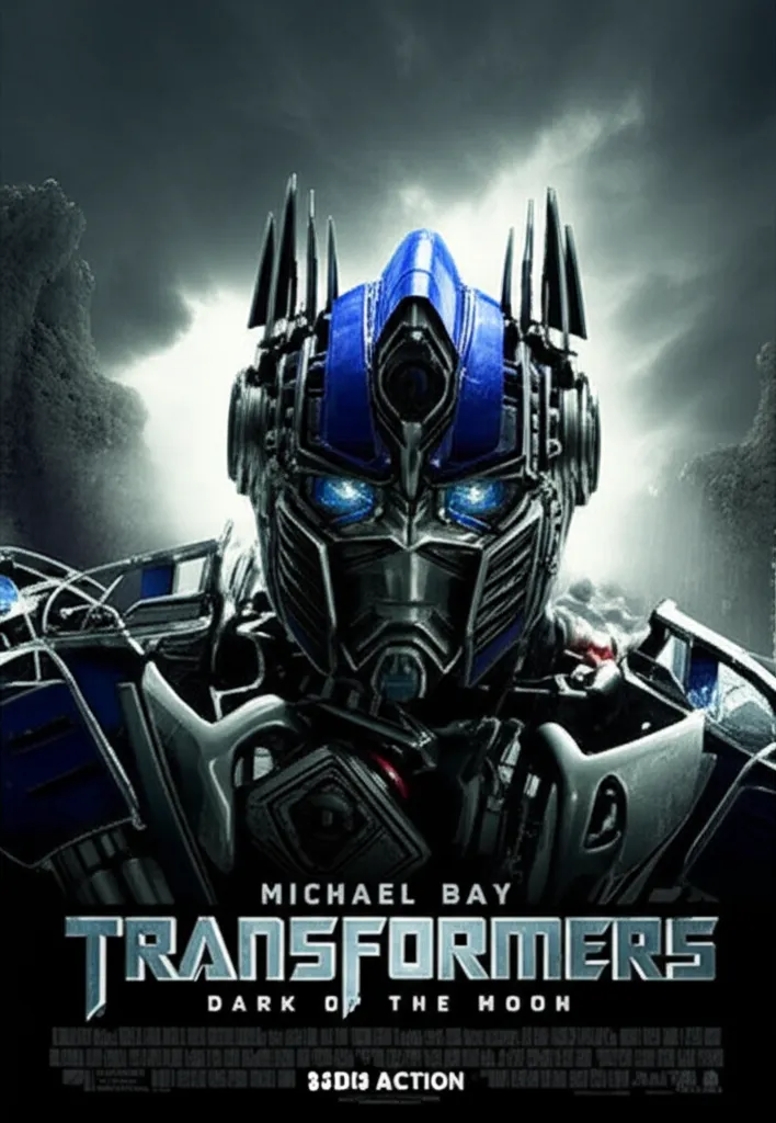 Poster for Transformers: Dark of the Moon
