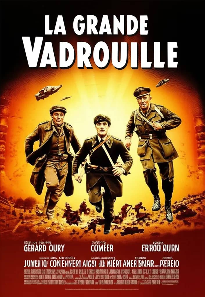 Poster for La Grande Vadrouille