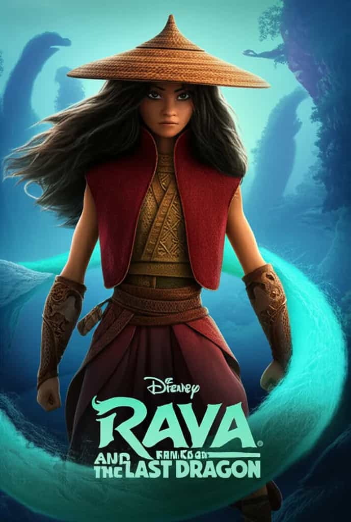 Poster for Raya and the Last Dragon