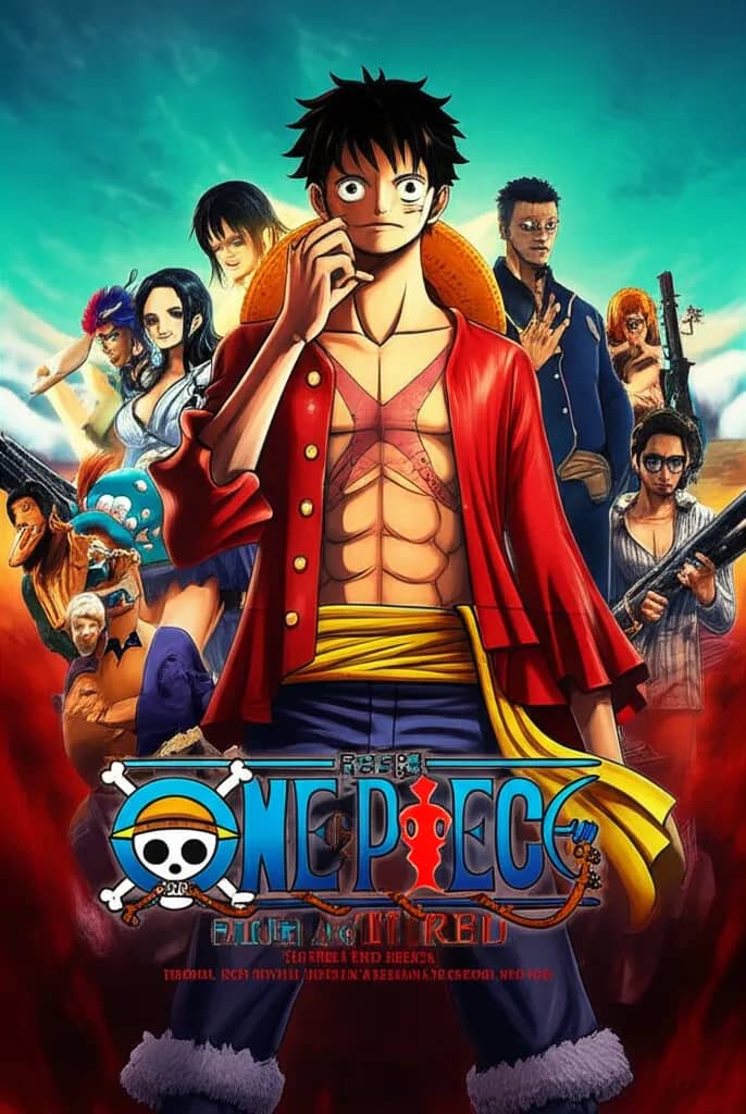 Poster for One Piece Film: Red