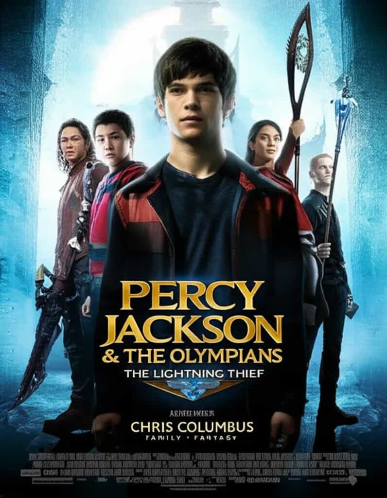 Poster for Percy Jackson & the Olympians: The Lightning Thief