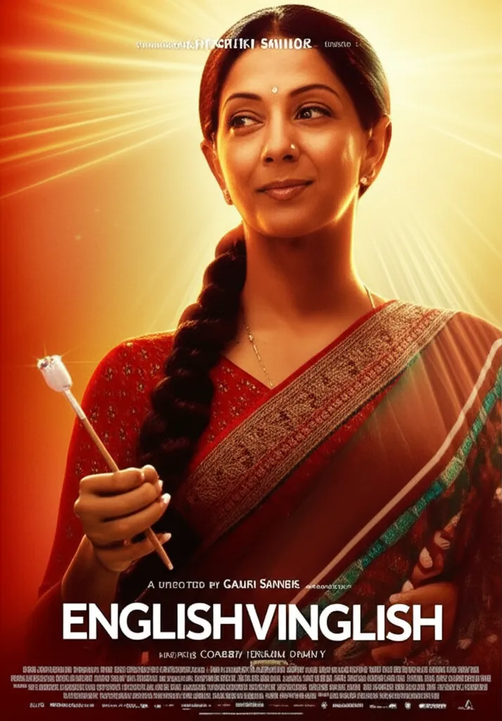 English Vinglish poster