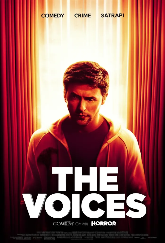Poster for The Voices