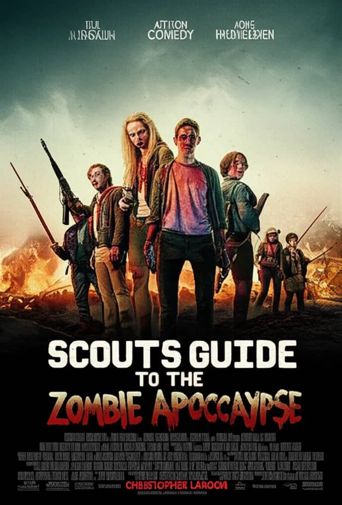 Poster for Scouts Guide to the Zombie Apocalypse