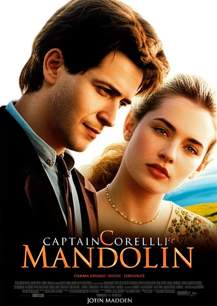 Captain Corelli's Mandolin poster