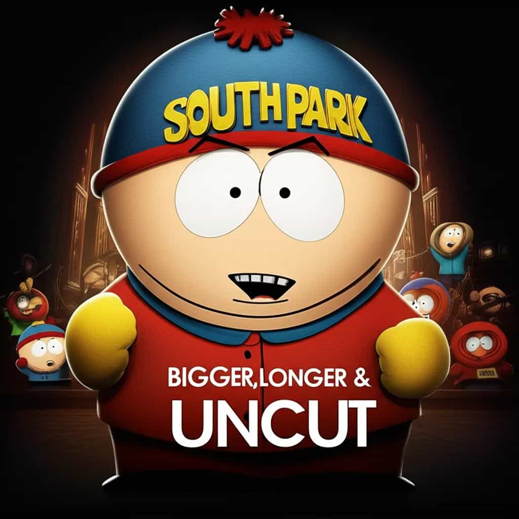 Poster for South Park: Bigger, Longer & Uncut