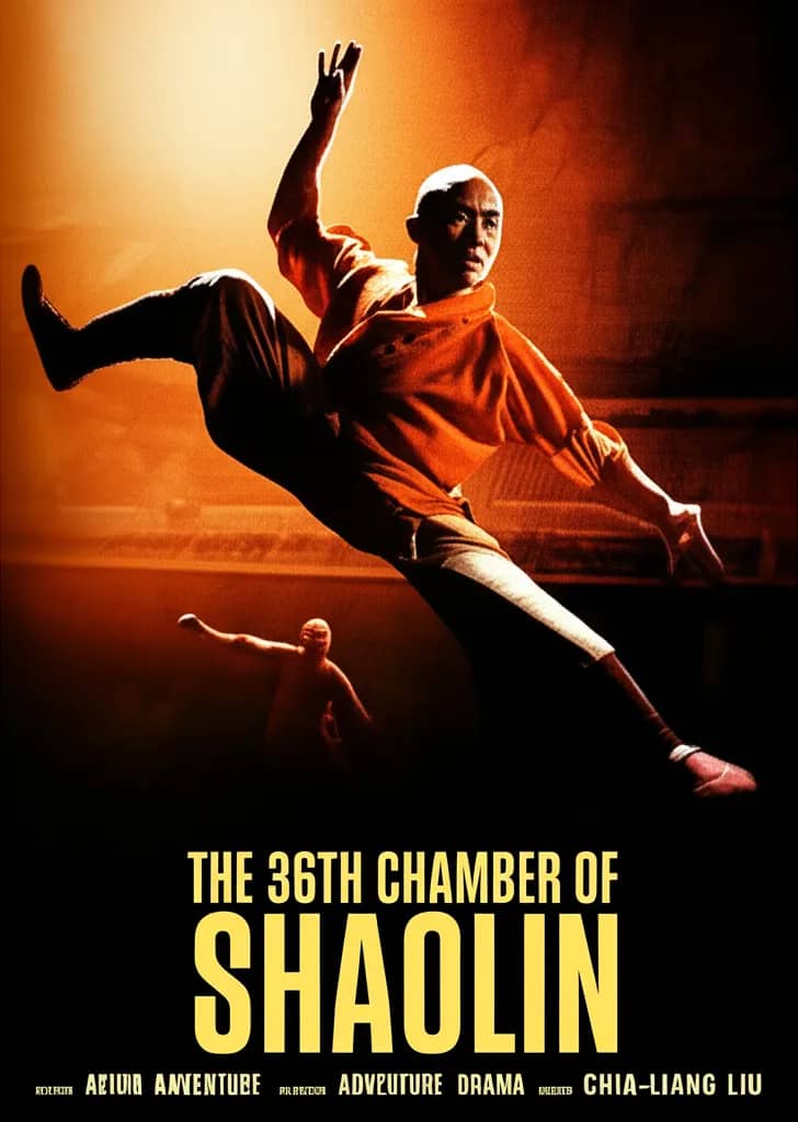 Poster for The 36th Chamber of Shaolin