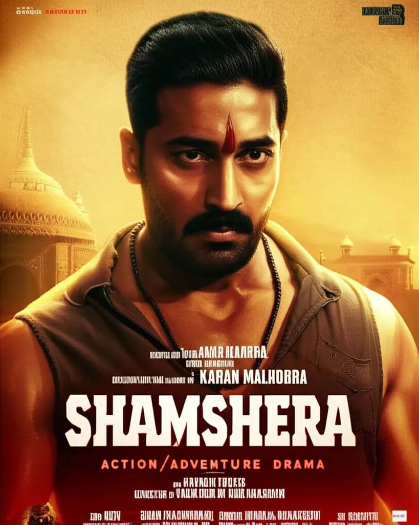 Poster for Shamshera