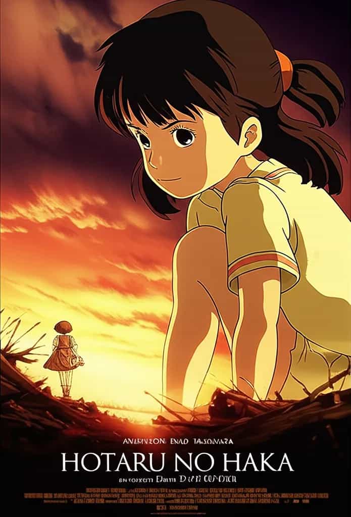 Poster for Hotaru no haka