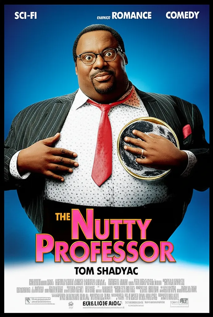 The Nutty Professor poster