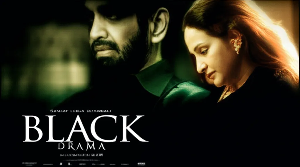 Black poster