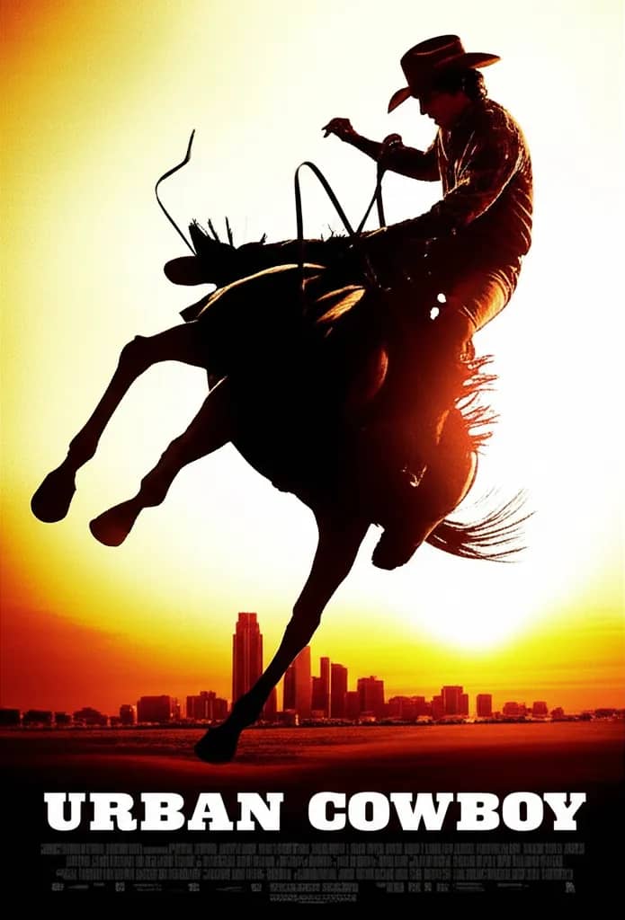 Poster for Urban Cowboy