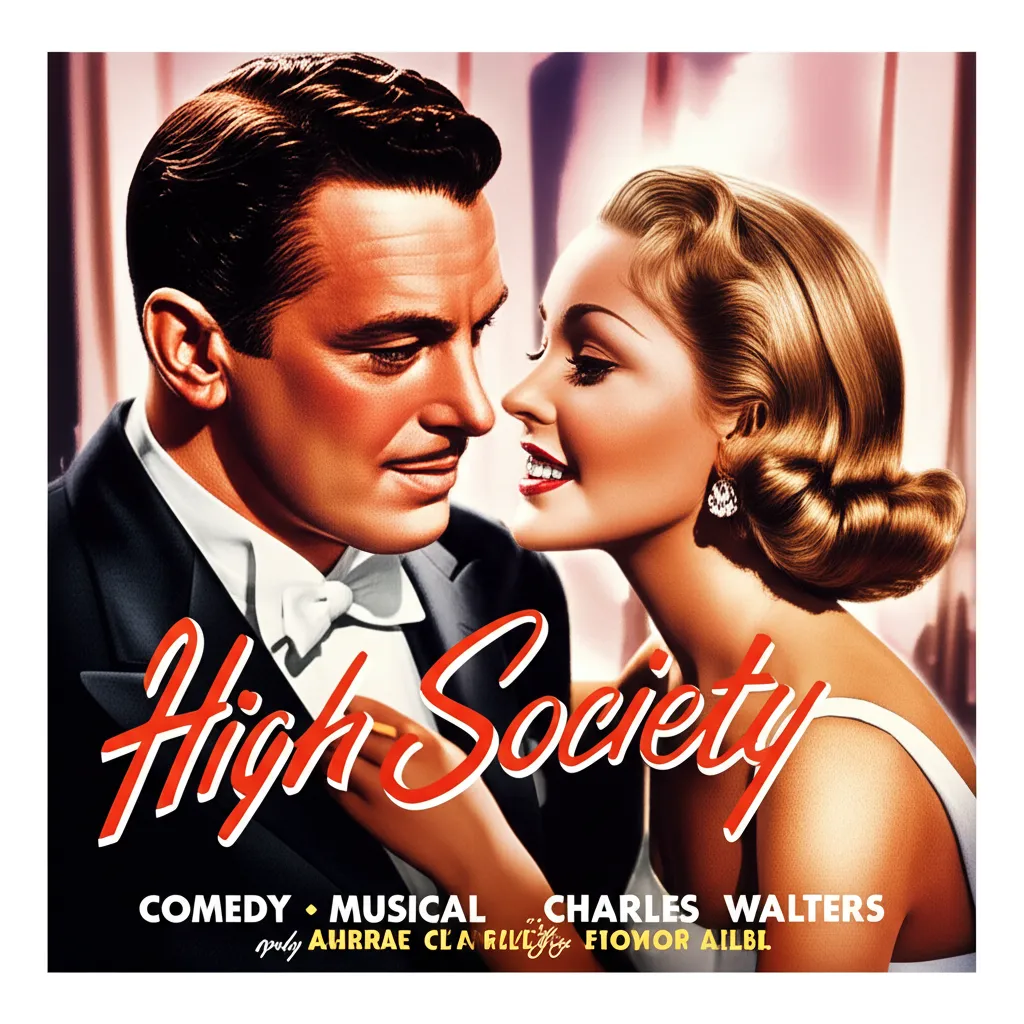 High Society poster