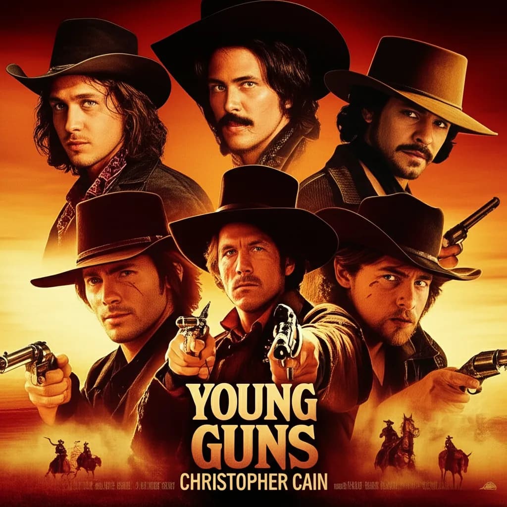 Poster for Young Guns