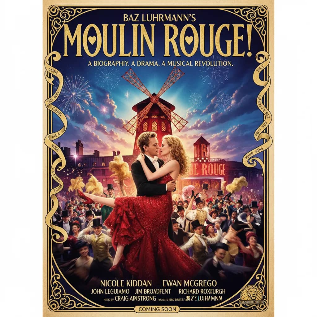 Poster for Moulin Rouge