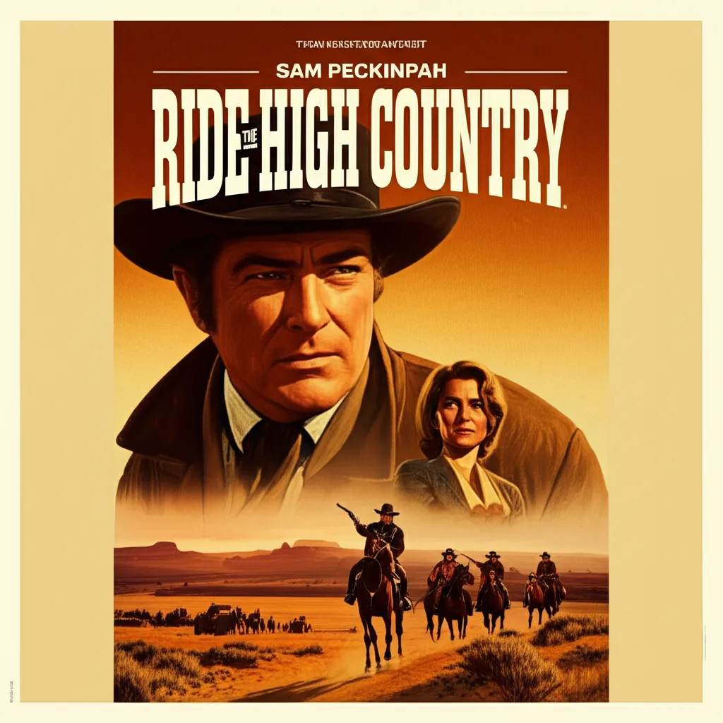 Poster for Ride the High Country