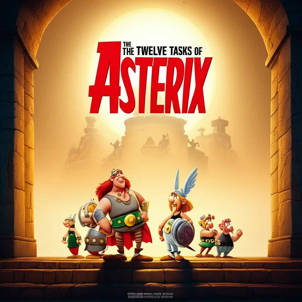 Poster for The Twelve Tasks of Asterix