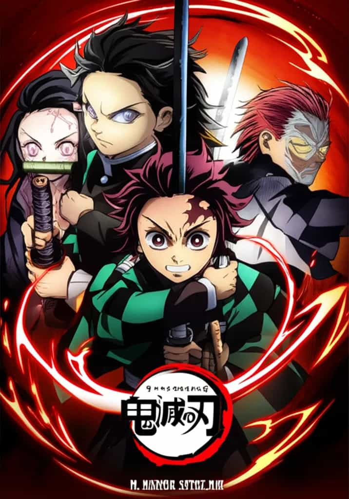 Poster for Demon Slayer the Movie: Mugen Train