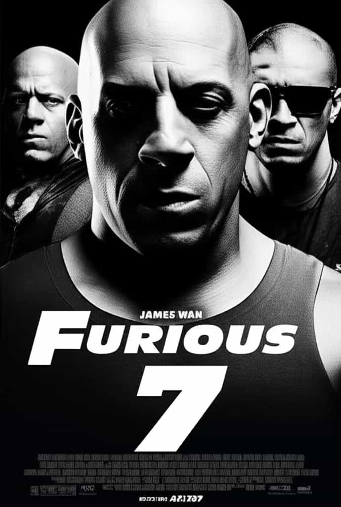 Poster for Furious 7
