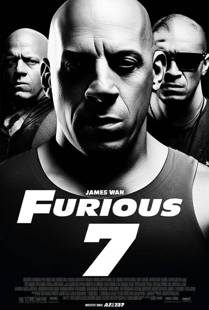 Poster for Furious 7