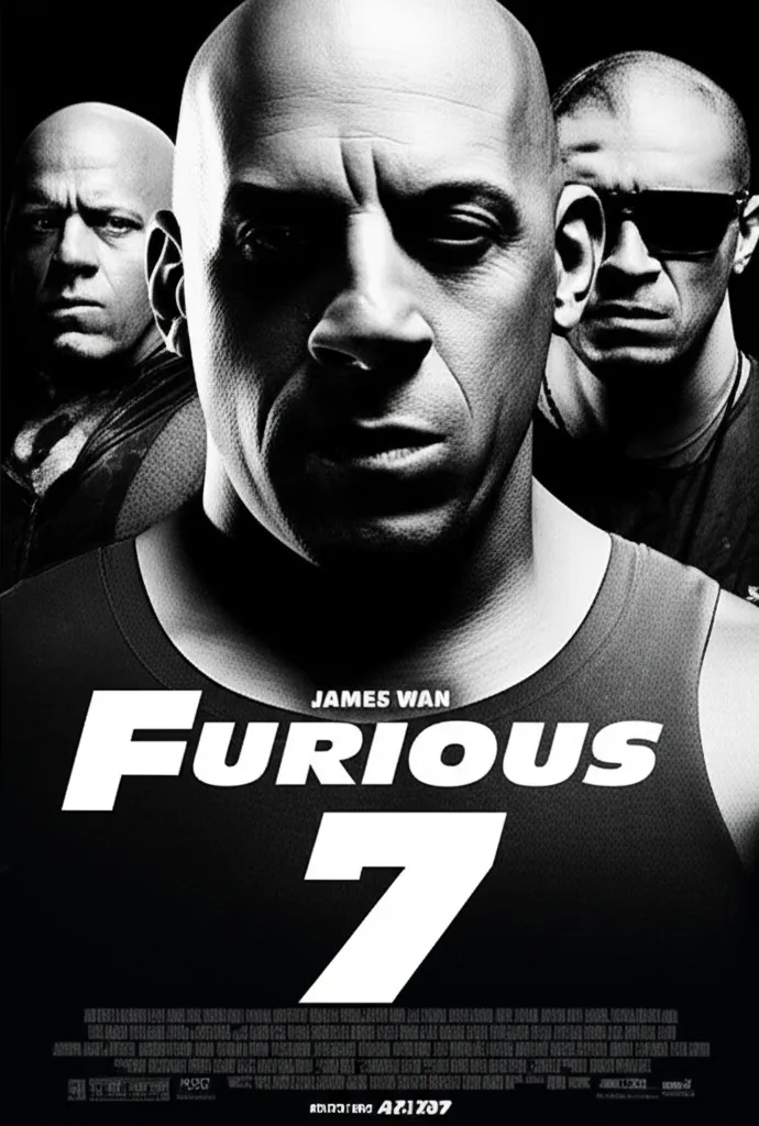 Furious 7 poster