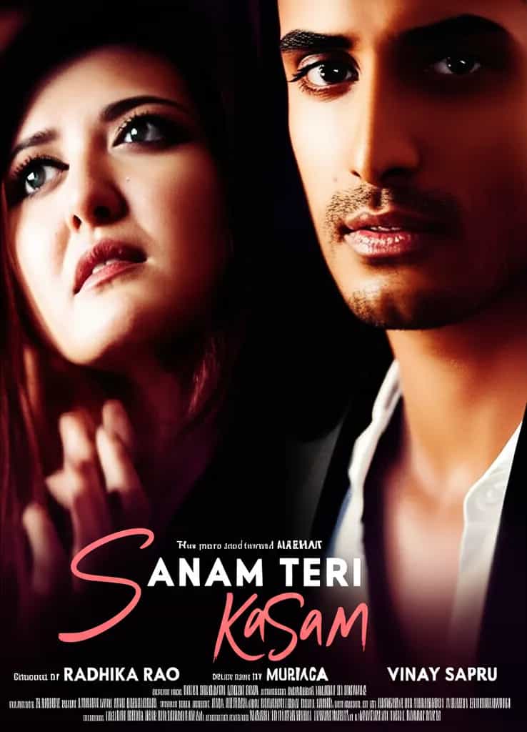 Poster for Sanam Teri Kasam