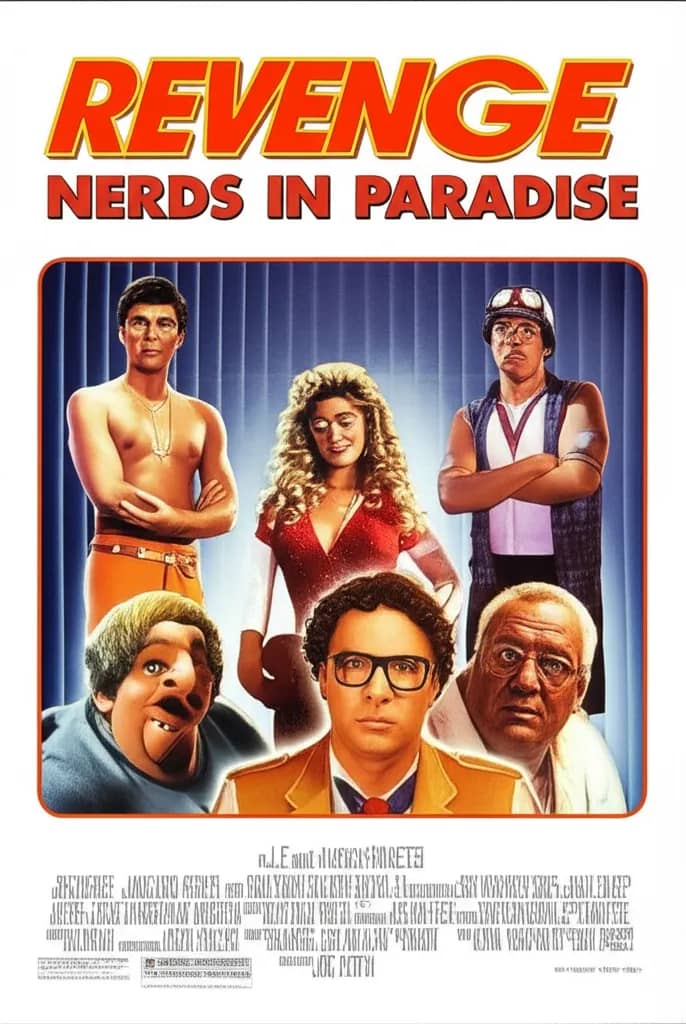 Poster for Revenge of the Nerds II: Nerds in Paradise