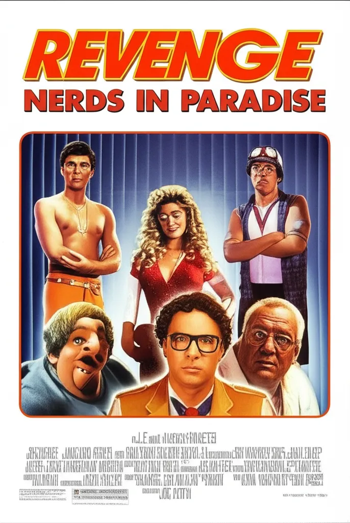 Revenge of the Nerds II: Nerds in Paradise poster