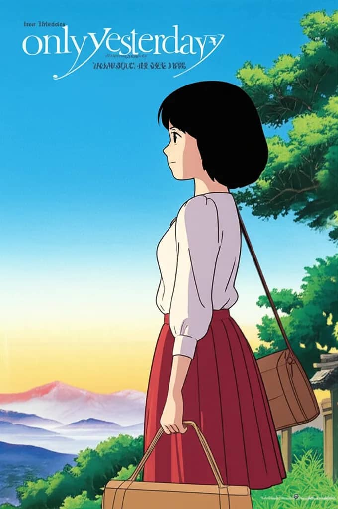 Poster for Only Yesterday