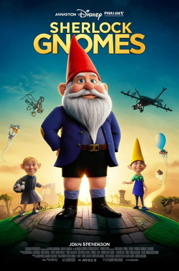 Poster for Sherlock Gnomes