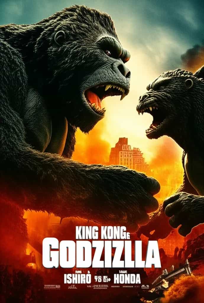 Poster for King Kong vs. Godzilla