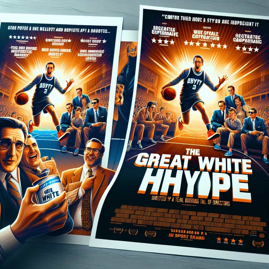 Poster for The Great White Hype