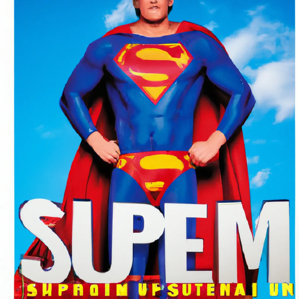 Superman poster