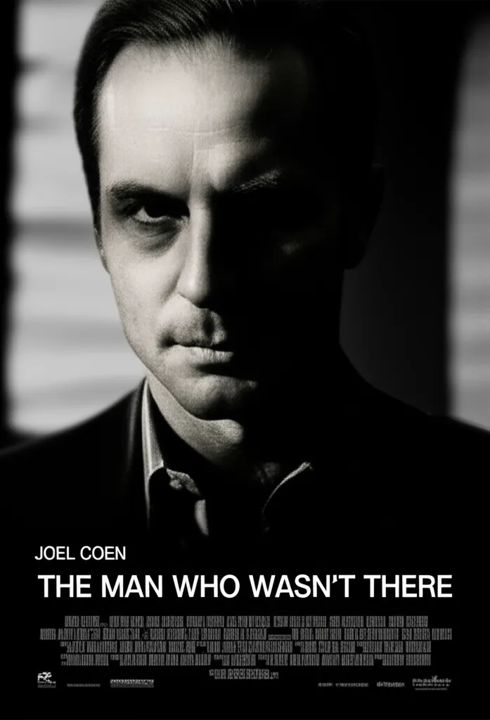 Poster for The Man Who Wasn't There